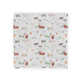 Little Unicorn - Farmyard Cotton Muslin Swaddle Blanket