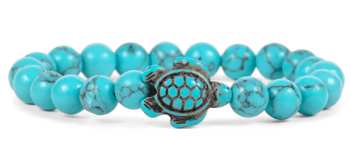 Fahlo The Turtle Journey Bracelet Crystal Blue