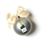 Coton Colors - Glass Ornament - Just Married Champagne Pop