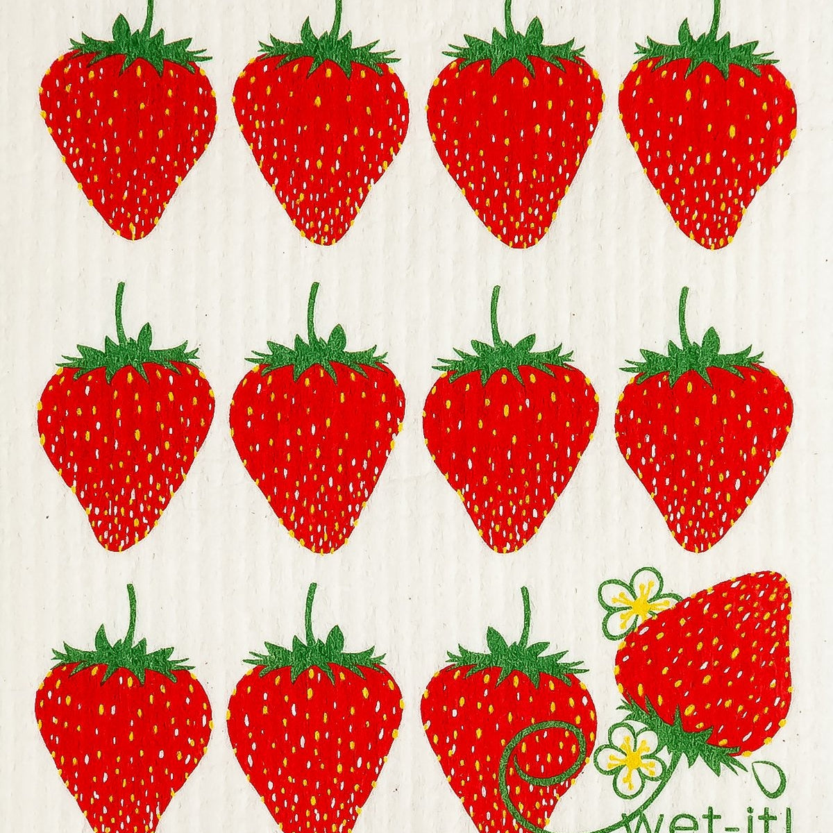 Wet-it! Swedish Cloth Strawberry