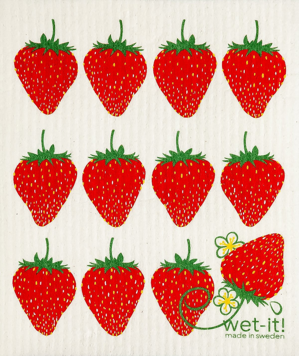 Wet-it! Swedish Cloth Strawberry