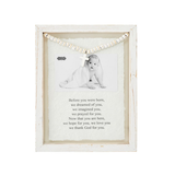 Mud Pie Baby Prayer Glass Frame