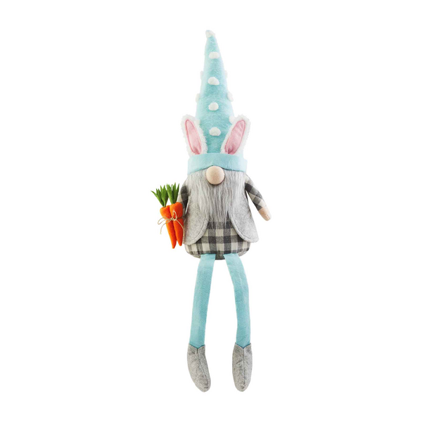 Mud Pie Large Easter Dangle Leg Gnome