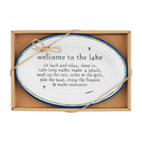 Mud Pie Lake Sentiment Plate