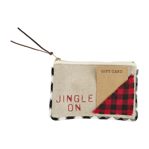 Mud Pie Jingle On Gift Pouch